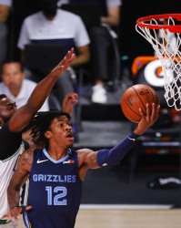  莫兰特闪电突破无解，灰熊掀翻凯尔特人